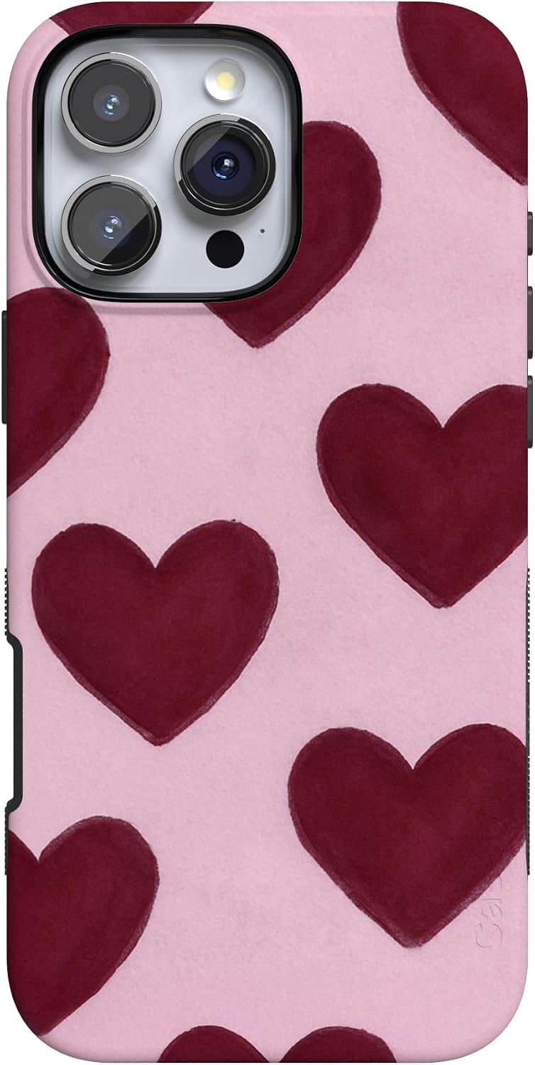 Casely iPhone 17 Air Case | Very Cherry | Painted Cherries | Bold Protective Design | MagSafe Compatible Design