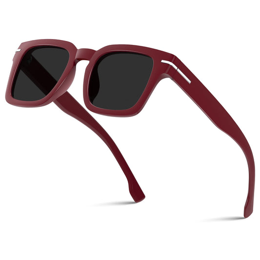 Trendy Sunglasses Womens Classic Retro Sunglasses for Women Men Fashion Driving Square Frame UV Protection