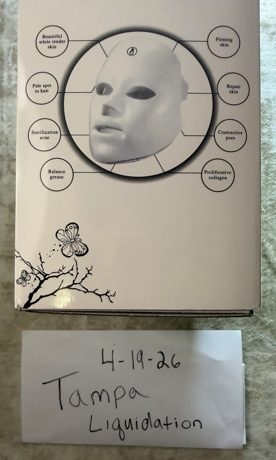 Multi-Color Light Therapy Mask for Firming, Repair, Acne, Collagen, Face, Unisex