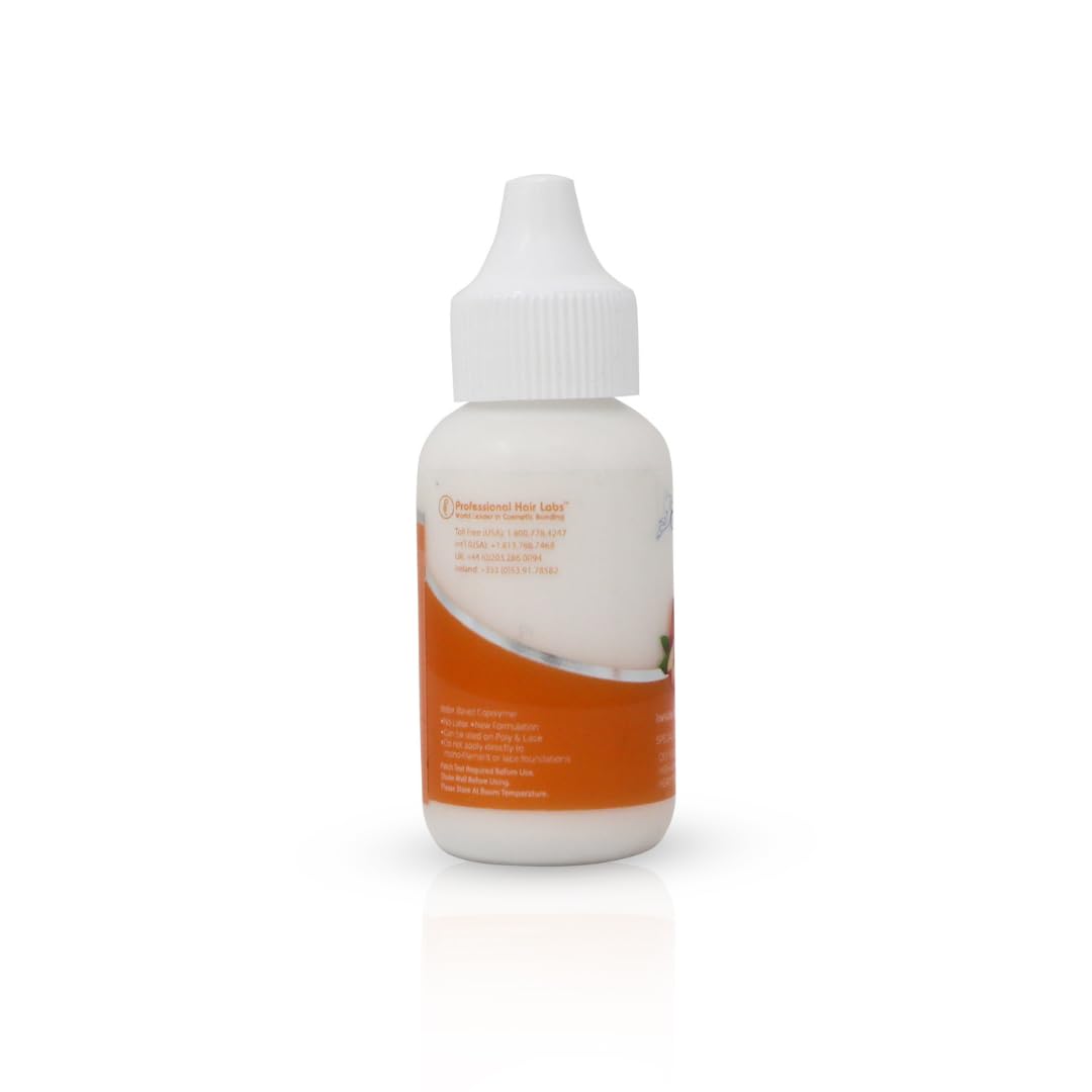 GHOSTBOND XL Hair Replacement Adhesive 1.3oz- Invisible Wig Bonding Glue: Water & Oil-Resistant, Non-Toxic, Light Hold for Secure and Natural-Looking Poly and Lace Hairpiece, Wigs & Toupee Systems