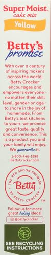 Betty Crocker Delights Super Moist Cherry Chip Cake Mix, 13.25 oz.