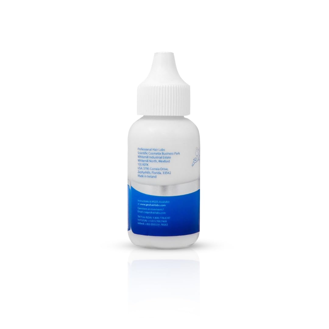 GHOSTBOND XL Hair Replacement Adhesive 1.3oz- Invisible Wig Bonding Glue: Water & Oil-Resistant, Non-Toxic, Light Hold for Secure and Natural-Looking Poly and Lace Hairpiece, Wigs & Toupee Systems