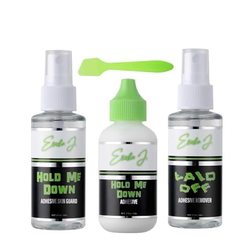 Ericka J. Lace Application System Trio Kit, Waterproof & Sweat Resistant