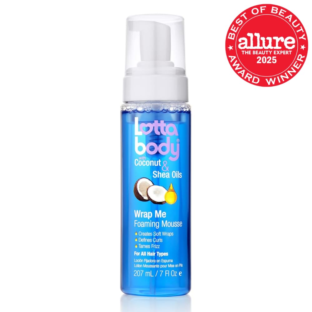 Lottabody Coconut & Shea Wrap Me Foaming Mousse, 7 oz