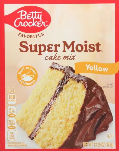 Betty Crocker Delights Super Moist Cherry Chip Cake Mix, 13.25 oz.