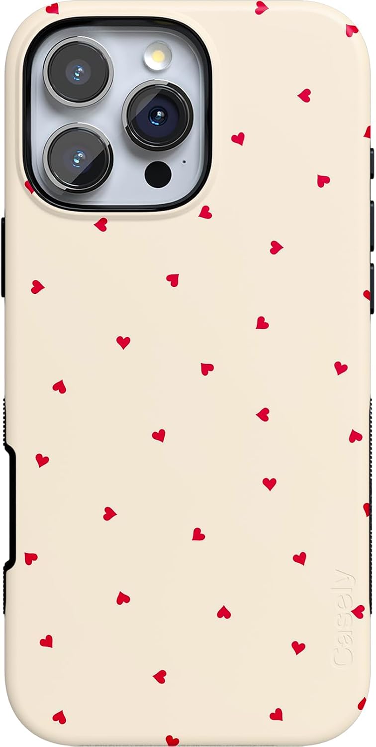 Casely iPhone 17 Air Case | Very Cherry | Painted Cherries | Bold Protective Design | MagSafe Compatible Design