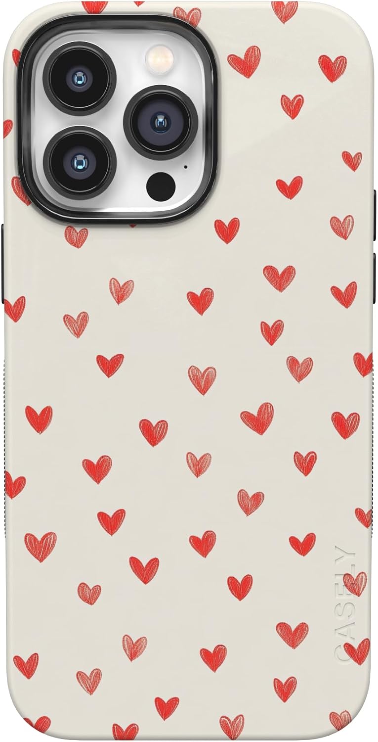 Casely iPhone 17 Air Case | Very Cherry | Painted Cherries | Bold Protective Design | MagSafe Compatible Design