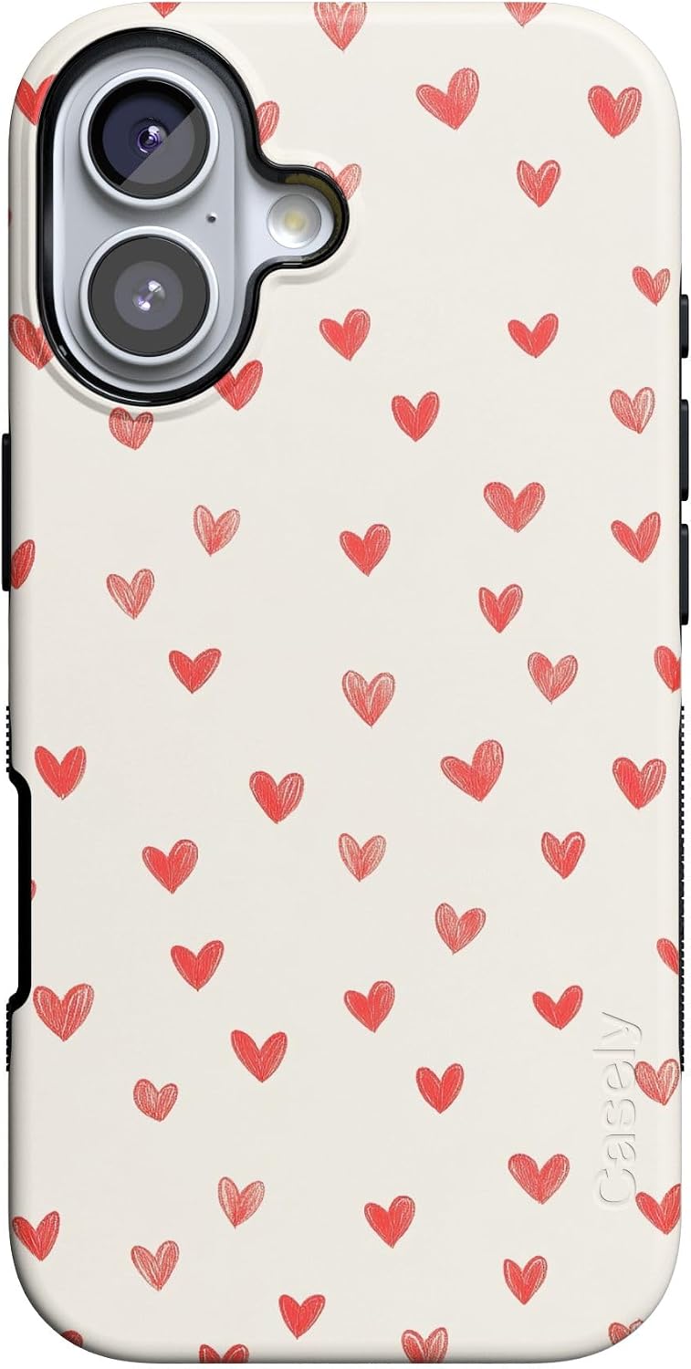 Casely iPhone 17 Air Case | Very Cherry | Painted Cherries | Bold Protective Design | MagSafe Compatible Design