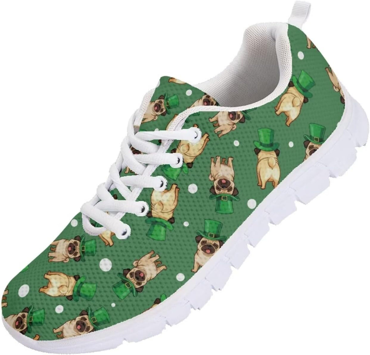 SYtrade Tennis Shoes Womens Lace-up Running Fashion Sneaker White Sole