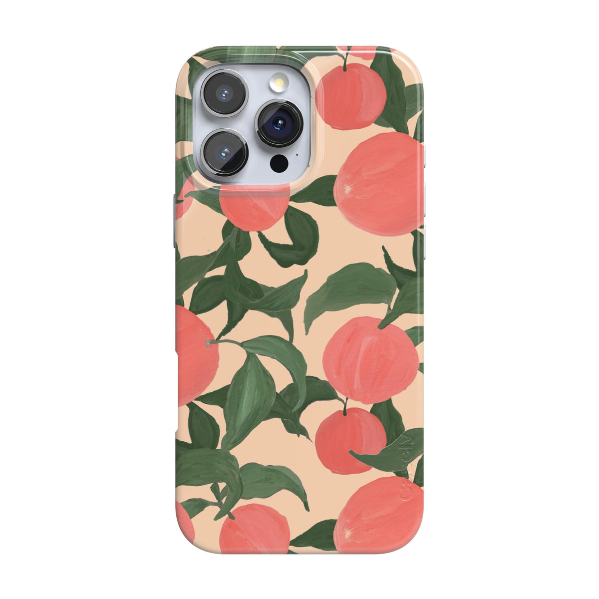 Casely iPhone 16 Pro Case | Cherry on Top | Red Cherries | Compatible with MagSafe | Classic Ultra Slim Design
