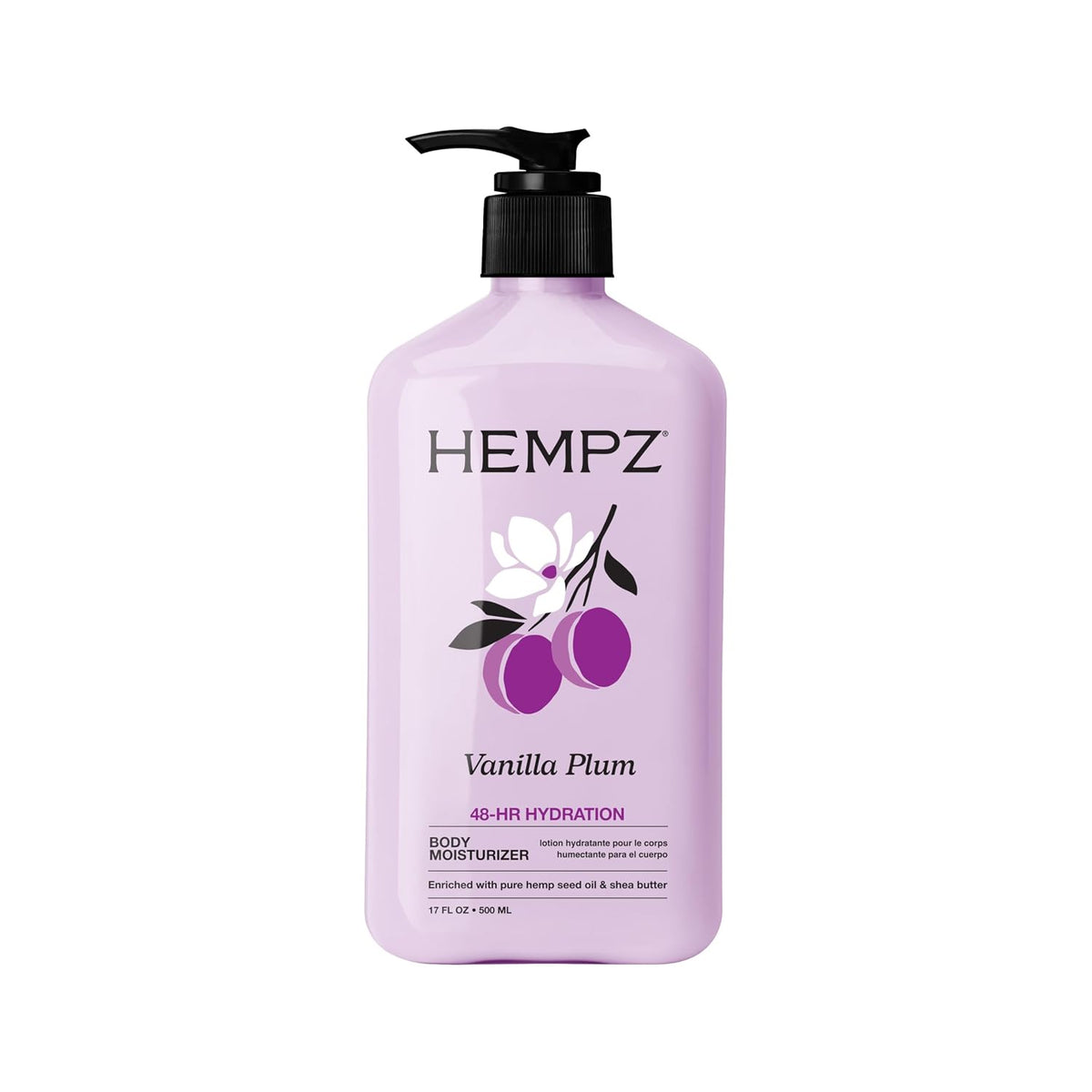 Hempz Dark Red Cherries Moisturizing Body Lotion - 17 Fl Oz