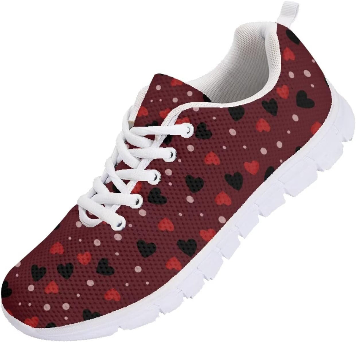 SYtrade Tennis Shoes Womens Lace-up Running Fashion Sneaker White Sole
