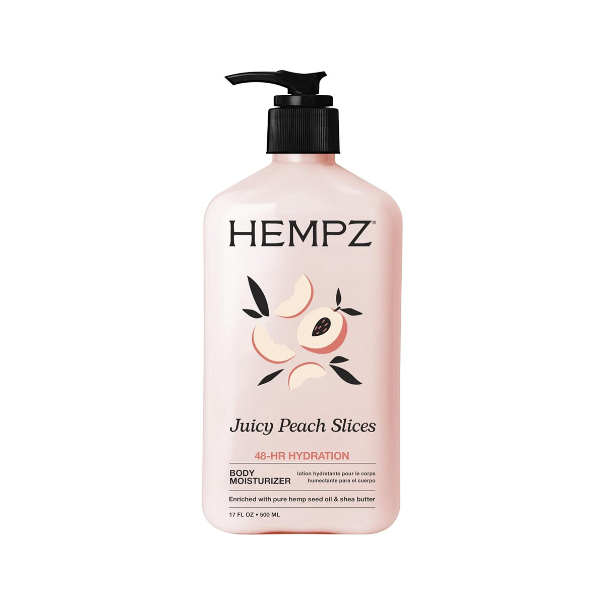 Hempz Dark Red Cherries Moisturizing Body Lotion - 17 Fl Oz