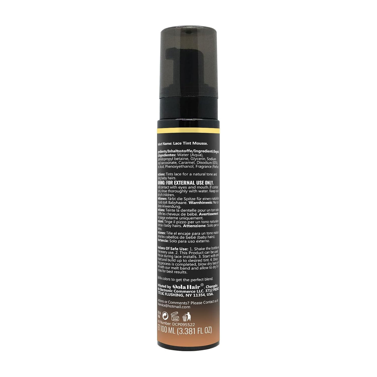 Dolahair Lace Glue Kit Wig Installation Kit & Melting Spray (Medium Brown)