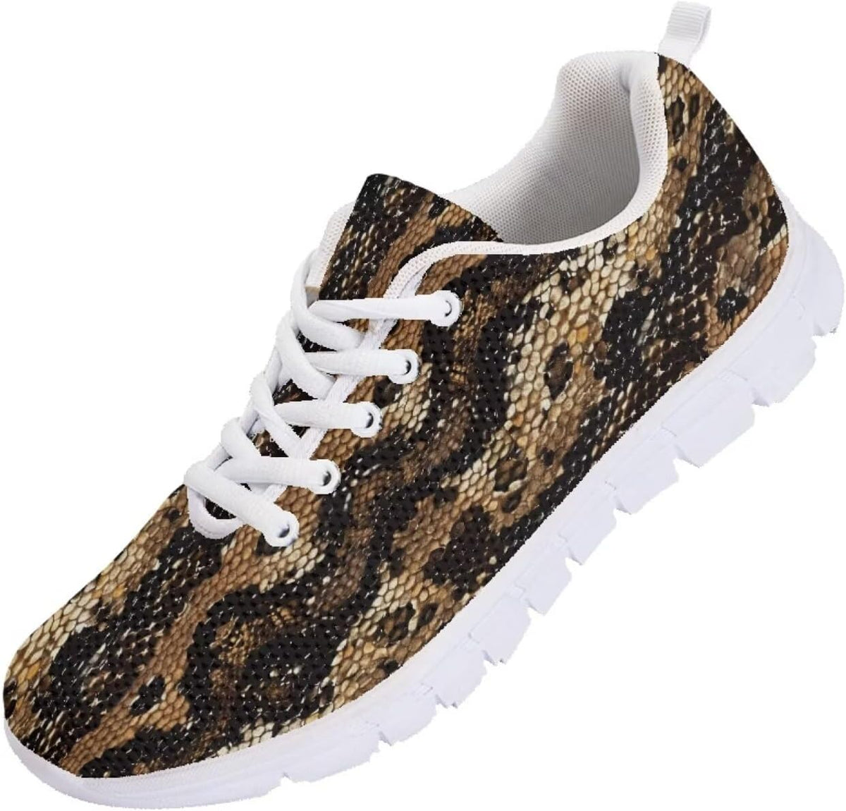 SYtrade Tennis Shoes Womens Lace-up Running Fashion Sneaker White Sole