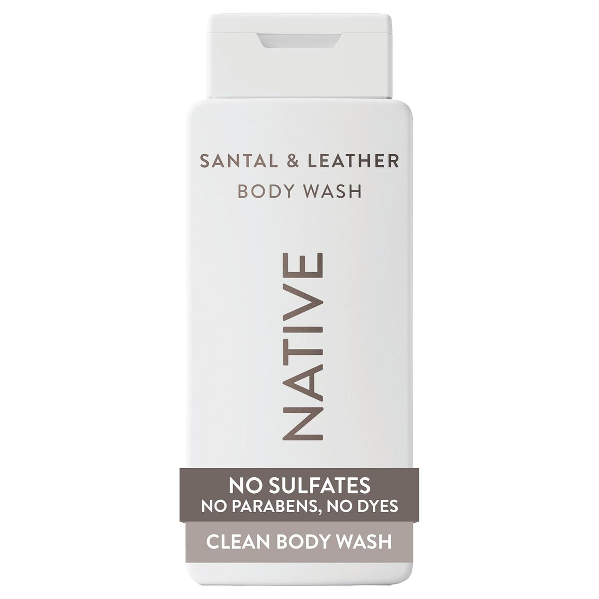 Native Clean Body Wash, Gentle & pH-balanced for Sensitive Skin, 24-Hr Freshness for Women & Men, Vegan & Cruelty-Free, Free of Sulfates & Parabens, Cherry & Vanilla Macaron, 18 fl oz