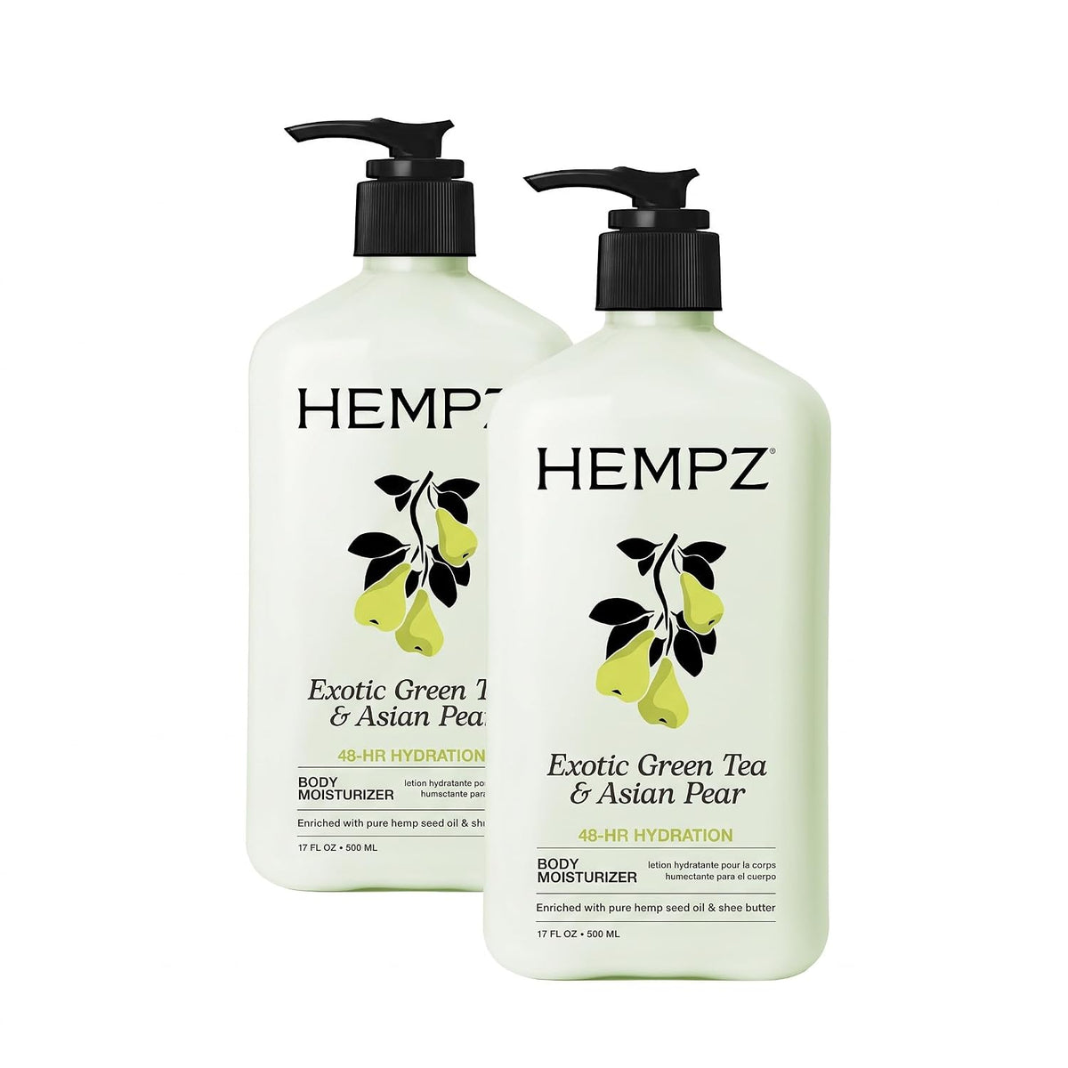 Hempz Dark Red Cherries Moisturizing Body Lotion - 17 Fl Oz