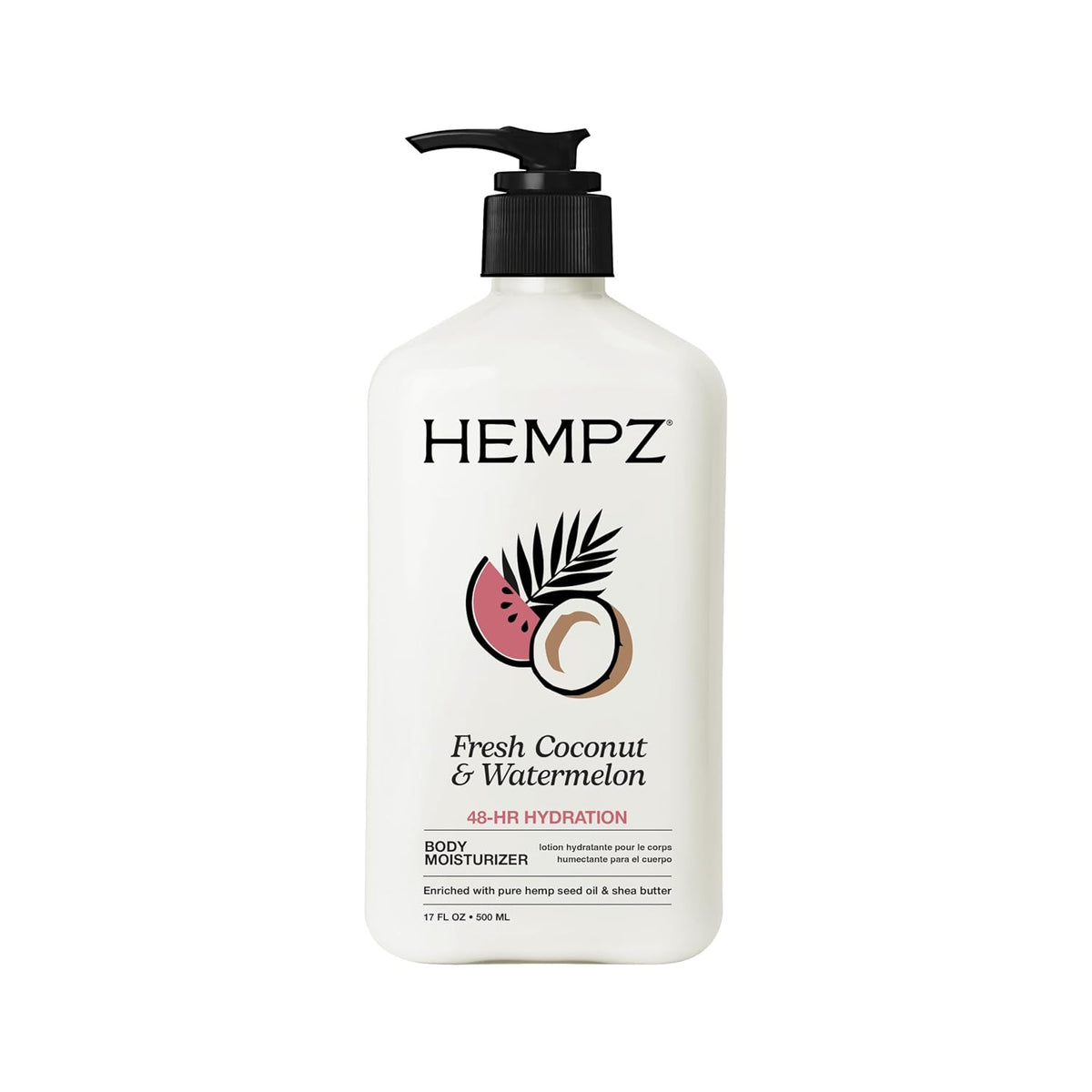 Hempz Dark Red Cherries Moisturizing Body Lotion - 17 Fl Oz