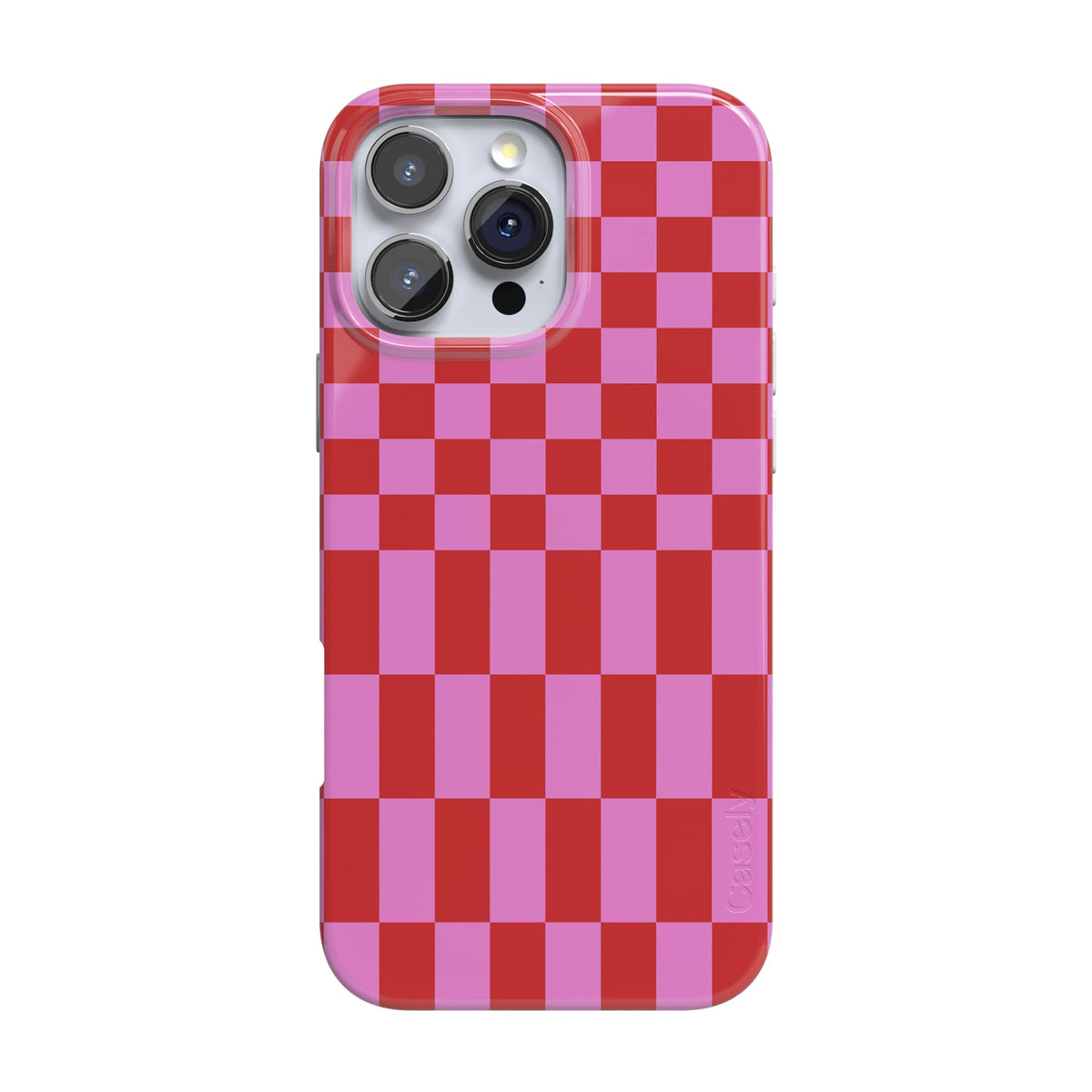 Casely iPhone 16 Pro Case | Cherry on Top | Red Cherries | Compatible with MagSafe | Classic Ultra Slim Design
