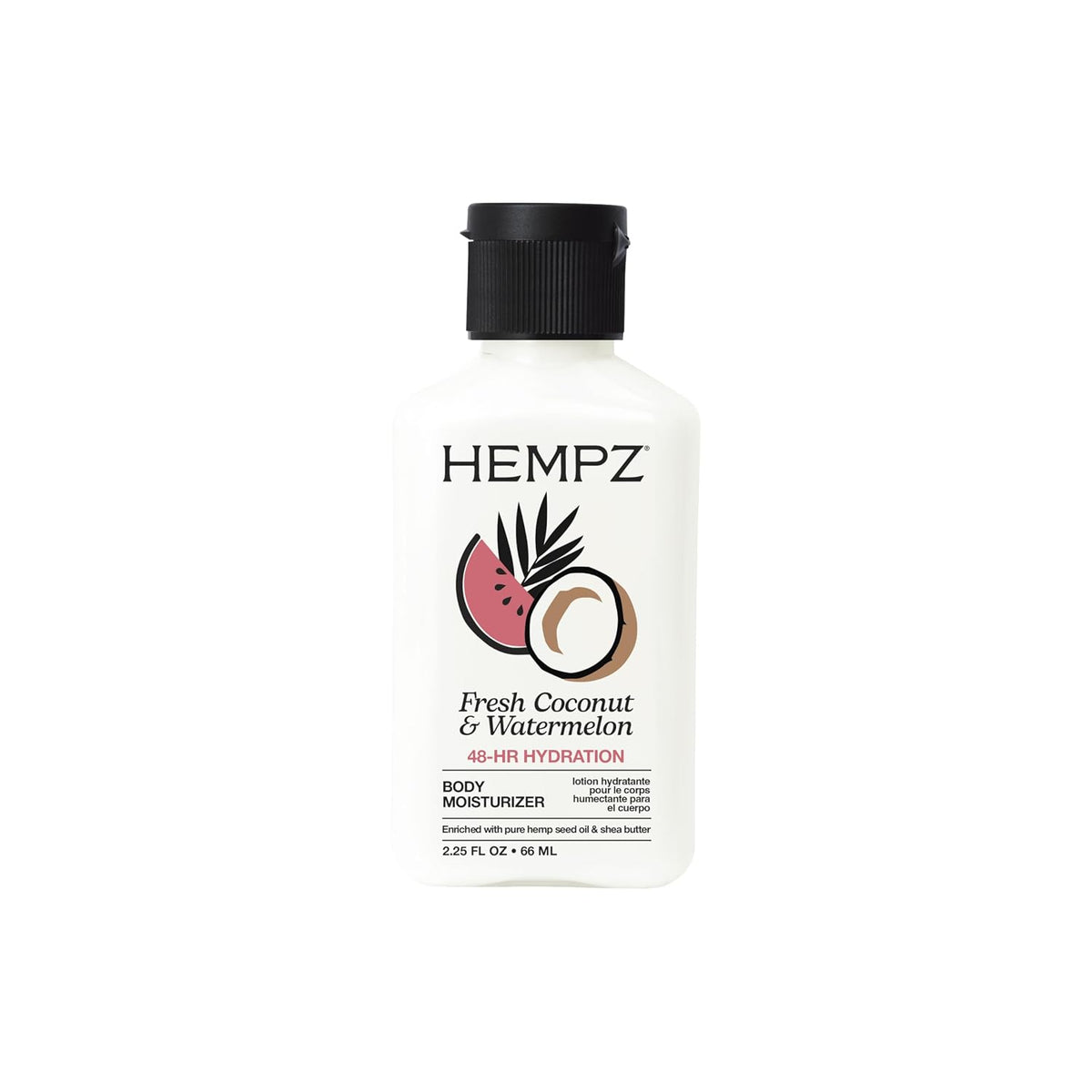 Hempz Dark Red Cherries Moisturizing Body Lotion - 17 Fl Oz