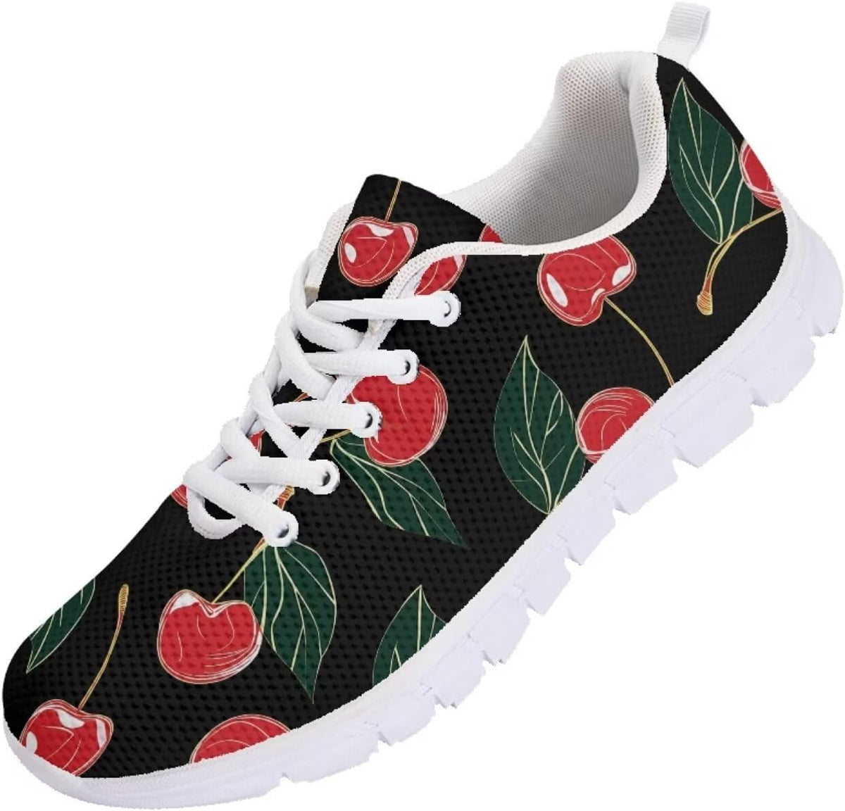 SYtrade Tennis Shoes Womens Lace-up Running Fashion Sneaker White Sole