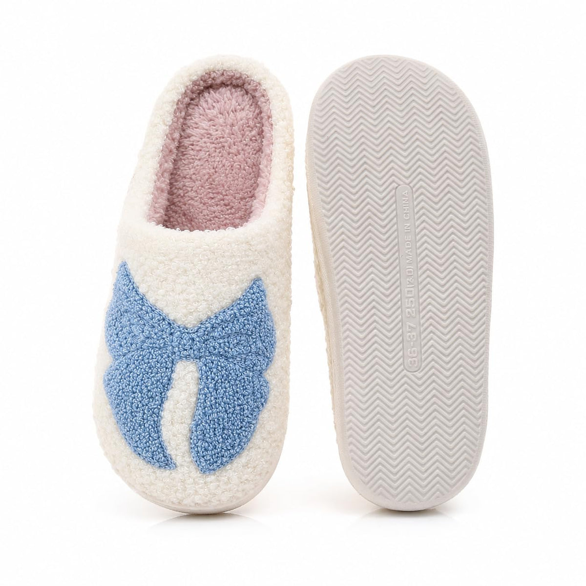 Women Retro Colorful Books Slippers Plush Warm House Slippers,Casual Home Shoes Soft Plush Slip-on Slippers Outdoor Indoor Bedroom Shoes