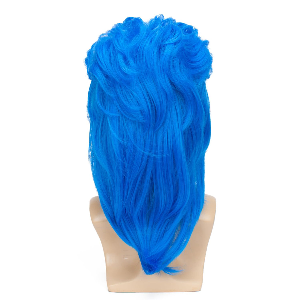Mullet Wig Blonde 80s Men Wig,Punk Rocker Hair Party Daily Halloween Costumes Long Wigs