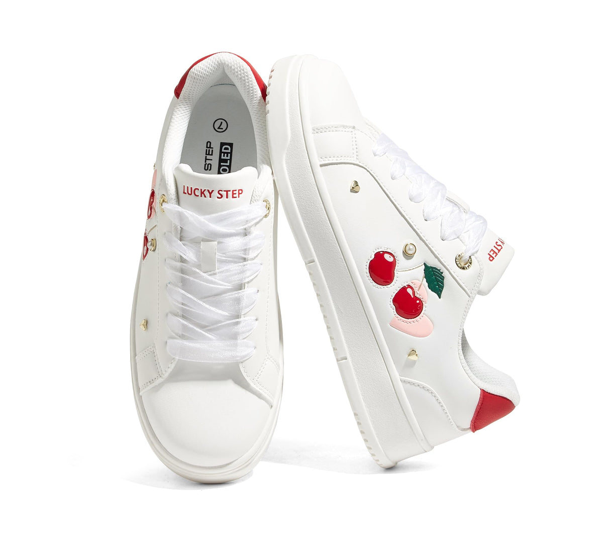 LUCKY STEP Women's Printed Fashion Sneakers