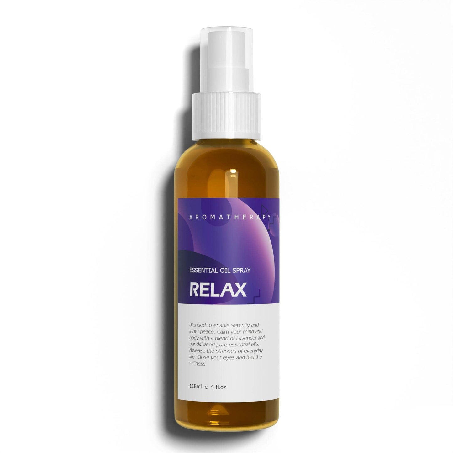 Benatu Lavender Sandalwood Essential Oil Blend Spray for Body and Hair, Multi-Use Natural Relax Scent Aromatherapy Room Mist for Pillow, Fabric, Bedding, Linen, Car 4 fl oz