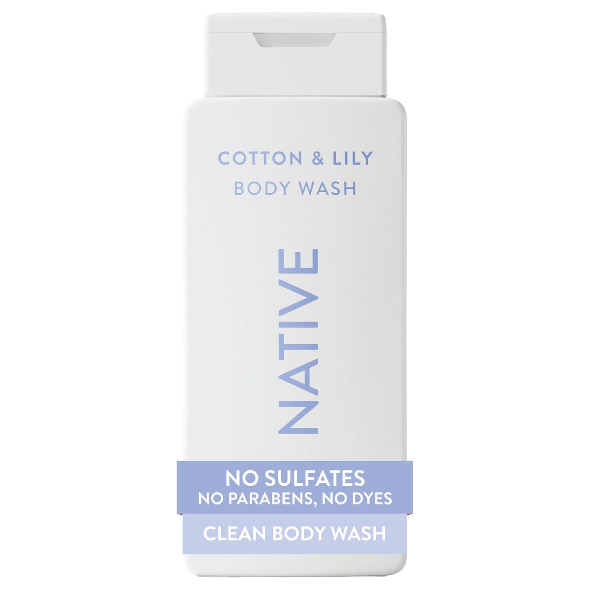 Native Clean Body Wash, Gentle & pH-balanced for Sensitive Skin, 24-Hr Freshness for Women & Men, Vegan & Cruelty-Free, Free of Sulfates & Parabens, Cherry & Vanilla Macaron, 18 fl oz