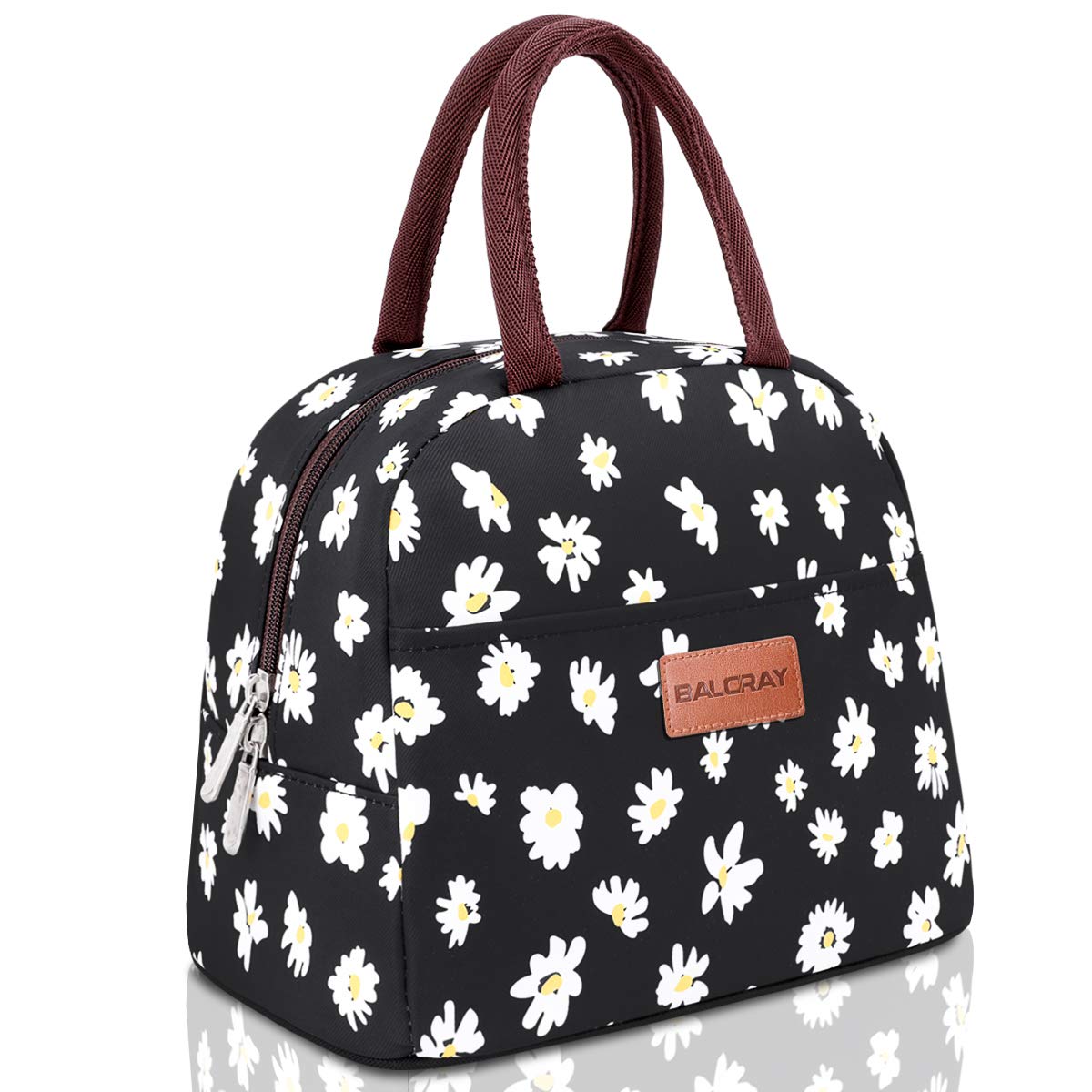 BALORAY Lunch Bag for Women Men Adult Lunch Box (Cherry), M