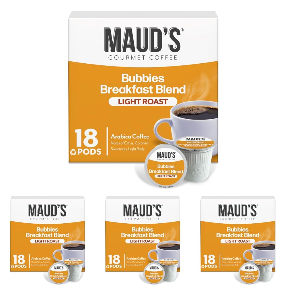 Maud's Cherry Flavored Medium Roast Coffee Pods, 18ct