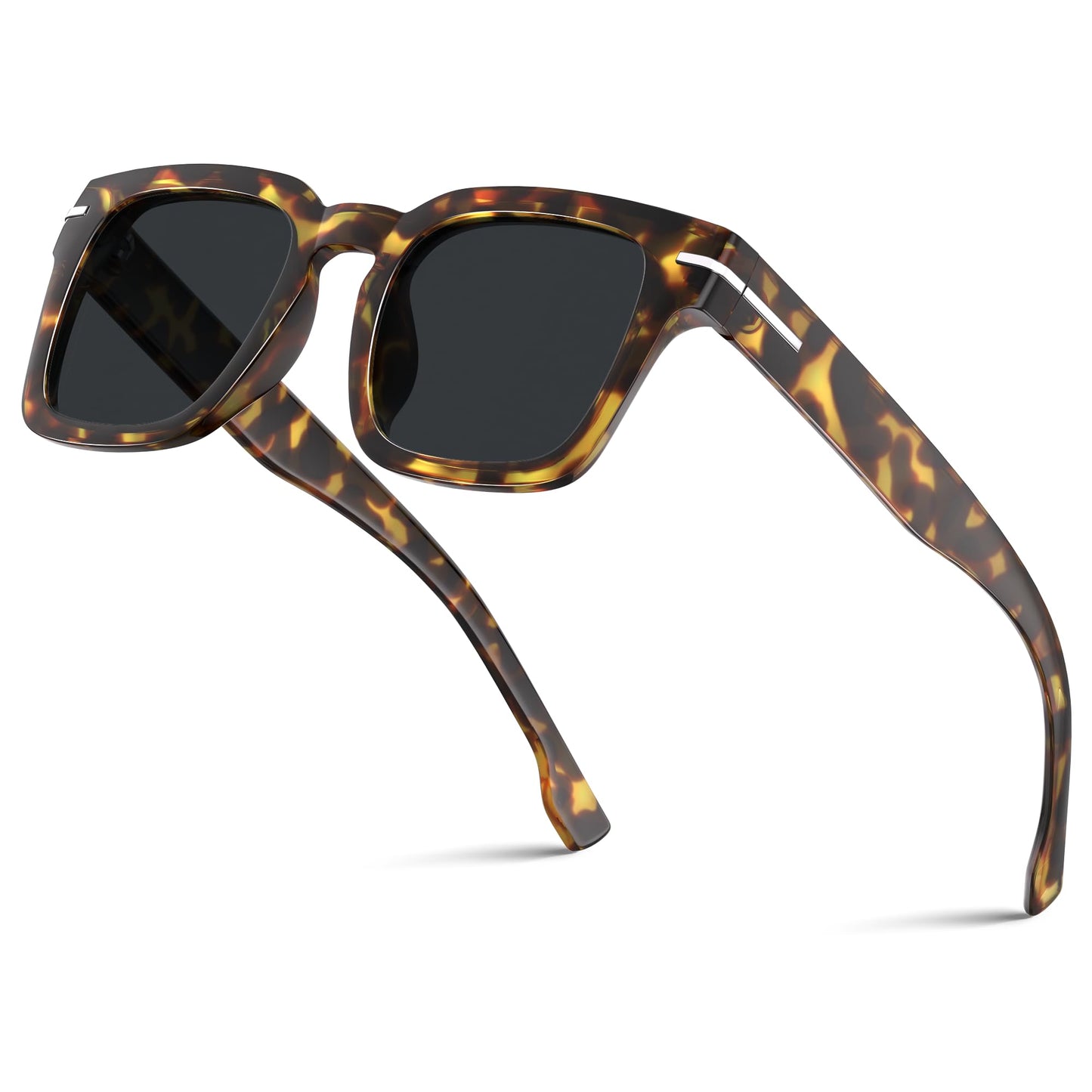 Trendy Sunglasses Womens Classic Retro Sunglasses for Women Men Fashion Driving Square Frame UV Protection