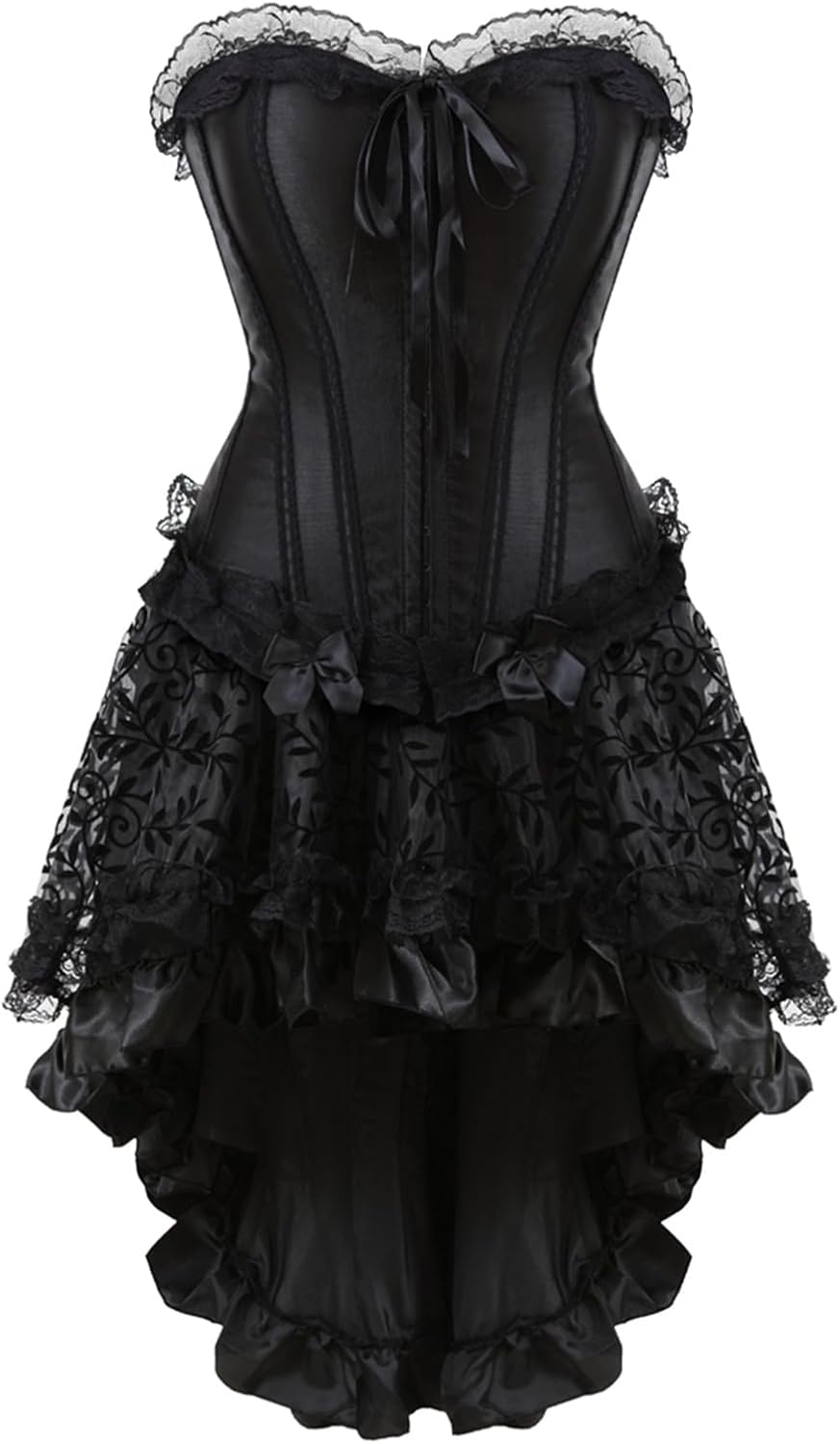Zhitunemi Halloween Costumes Woman 2025: Corset Tops for Women Vampire Costume Women Dress - Medieval Corsets for Theme Party