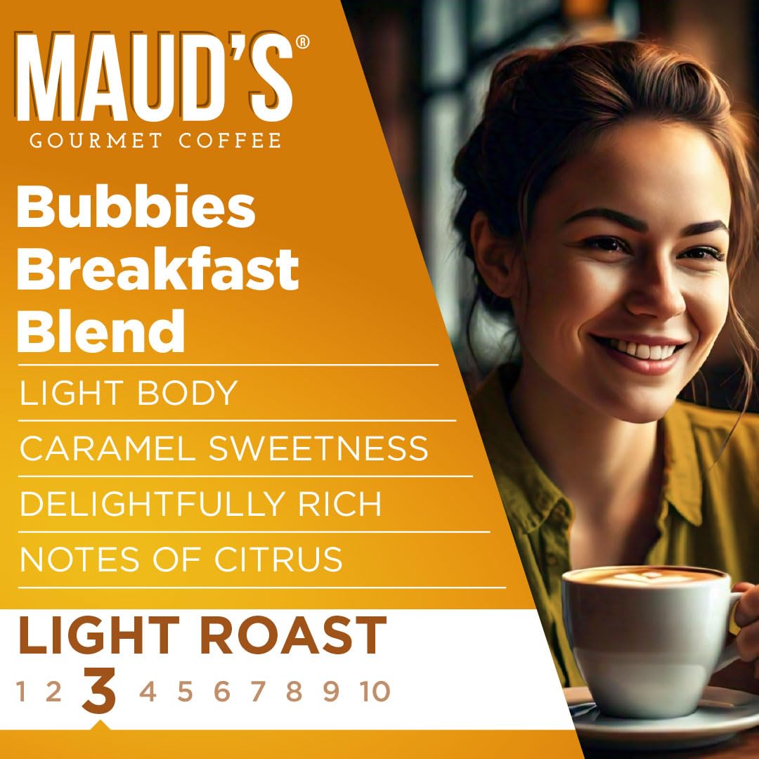 Maud's Cherry Flavored Medium Roast Coffee Pods, 18ct