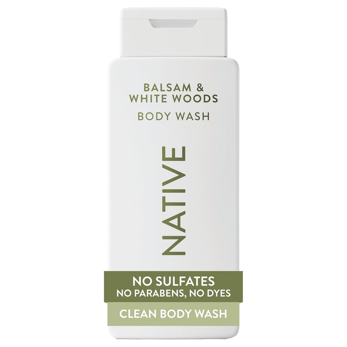 Native Clean Body Wash, Gentle & pH-balanced for Sensitive Skin, 24-Hr Freshness for Women & Men, Vegan & Cruelty-Free, Free of Sulfates & Parabens, Cherry & Vanilla Macaron, 18 fl oz