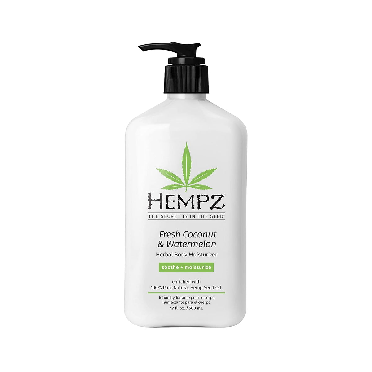 Hempz Dark Red Cherries Moisturizing Body Lotion - 17 Fl Oz