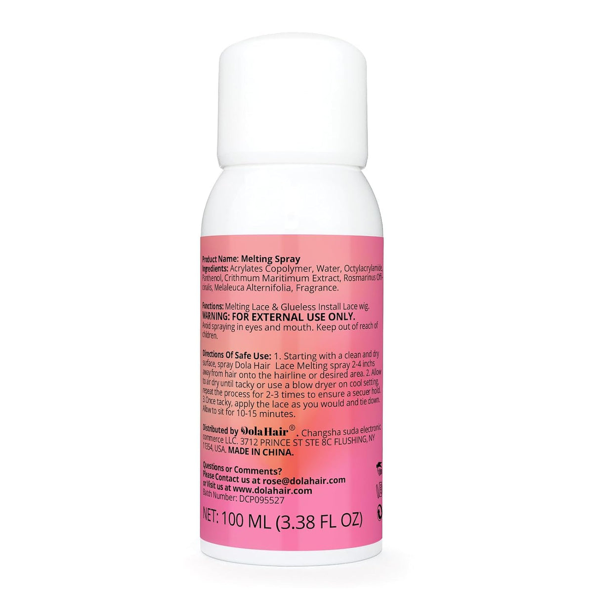 Dolahair Lace Glue Kit Wig Installation Kit & Melting Spray (Medium Brown)