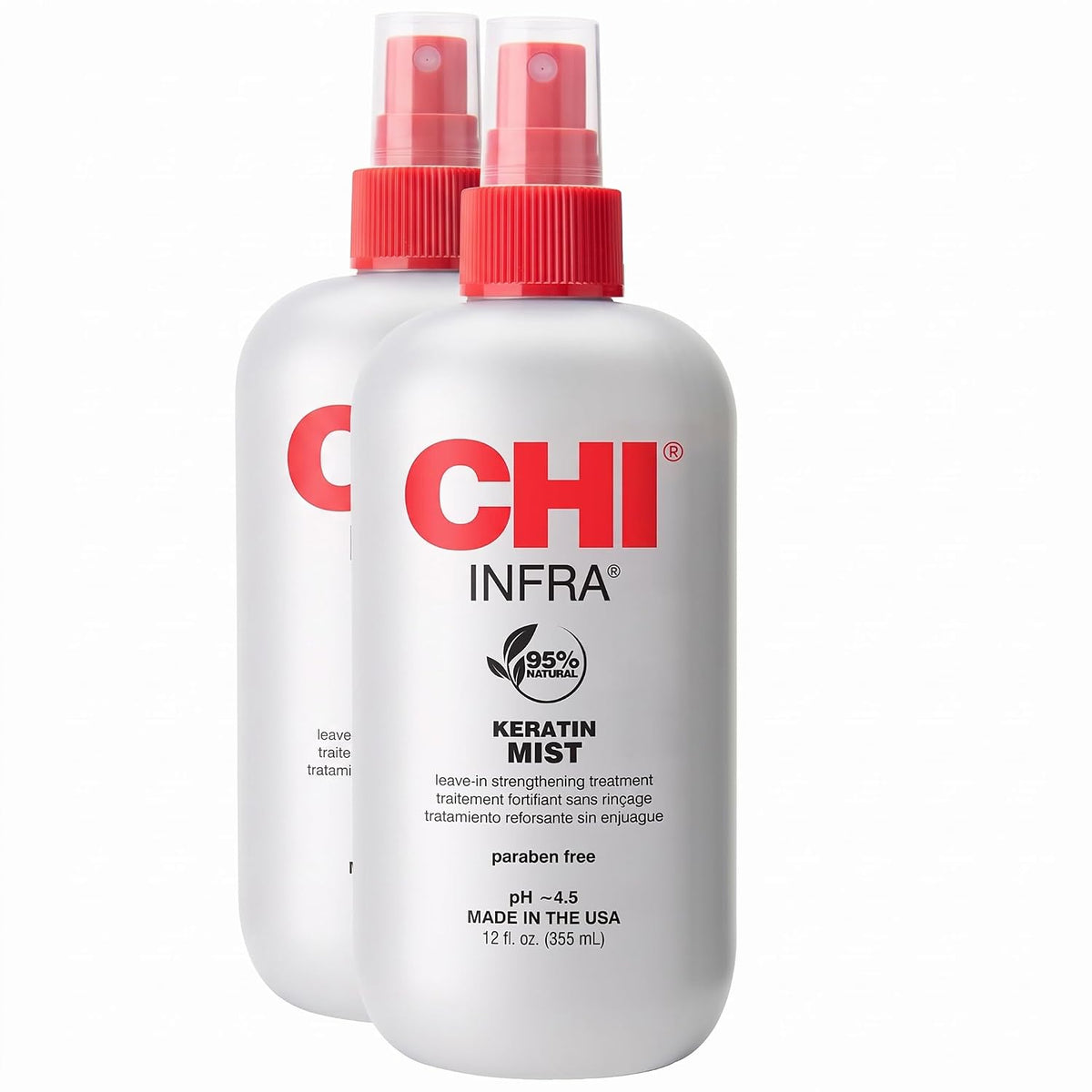 CHI Keratin Mist, Strengthening Hair Spray, 12 Oz