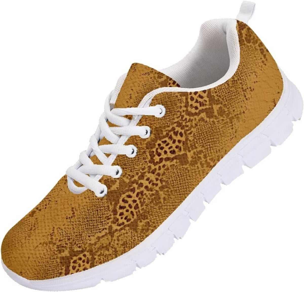 SYtrade Tennis Shoes Womens Lace-up Running Fashion Sneaker White Sole