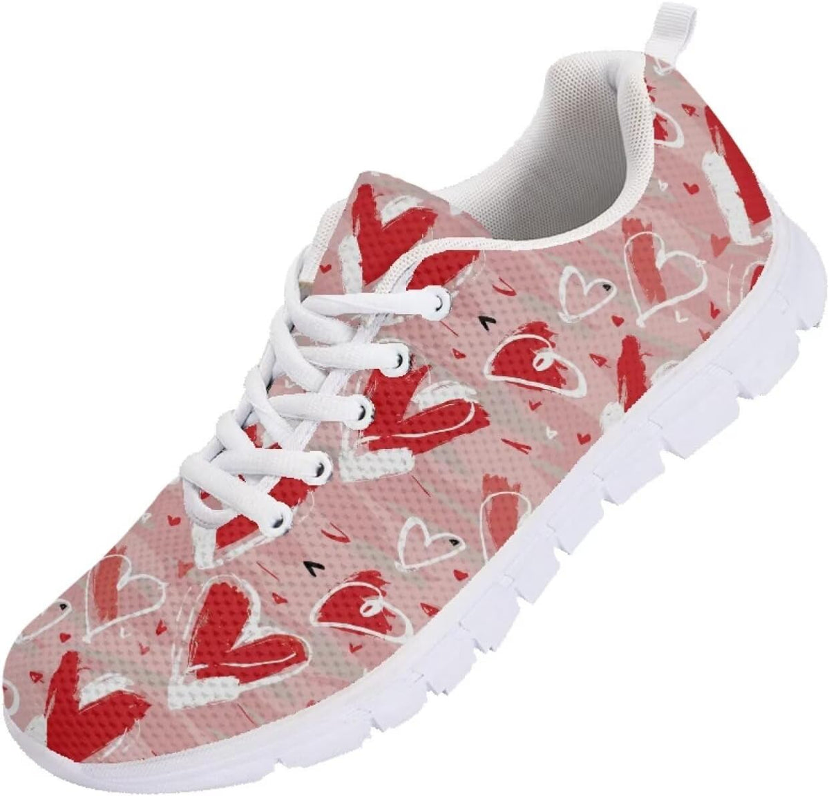 SYtrade Tennis Shoes Womens Lace-up Running Fashion Sneaker White Sole
