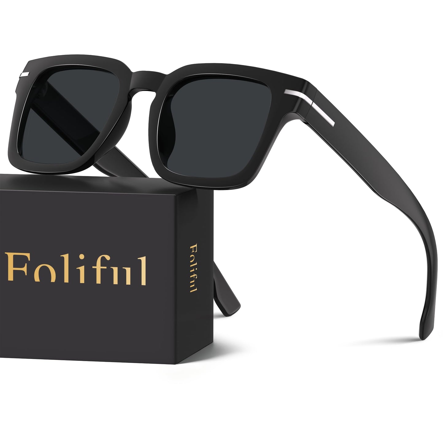 Trendy Sunglasses Womens Classic Retro Sunglasses for Women Men Fashion Driving Square Frame UV Protection