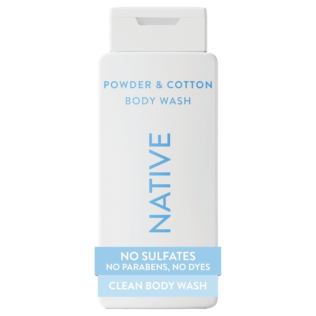 Native Clean Body Wash, Gentle & pH-balanced for Sensitive Skin, 24-Hr Freshness for Women & Men, Vegan & Cruelty-Free, Free of Sulfates & Parabens, Cherry & Vanilla Macaron, 18 fl oz