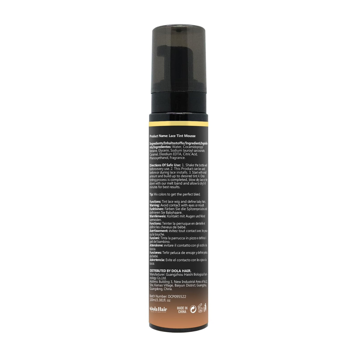 Dolahair Lace Glue Kit Wig Installation Kit & Melting Spray (Medium Brown)