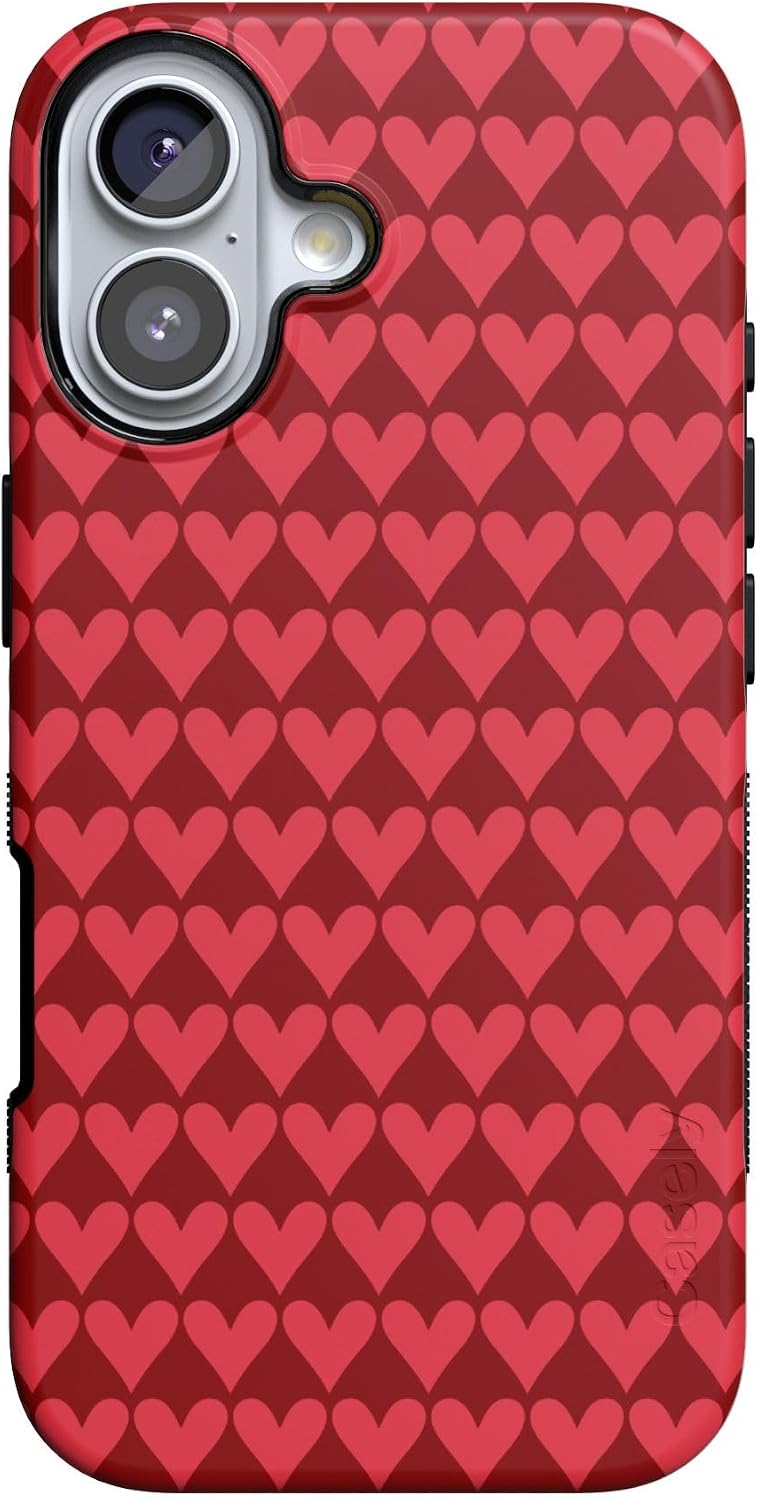 Casely iPhone 17 Air Case | Very Cherry | Painted Cherries | Bold Protective Design | MagSafe Compatible Design