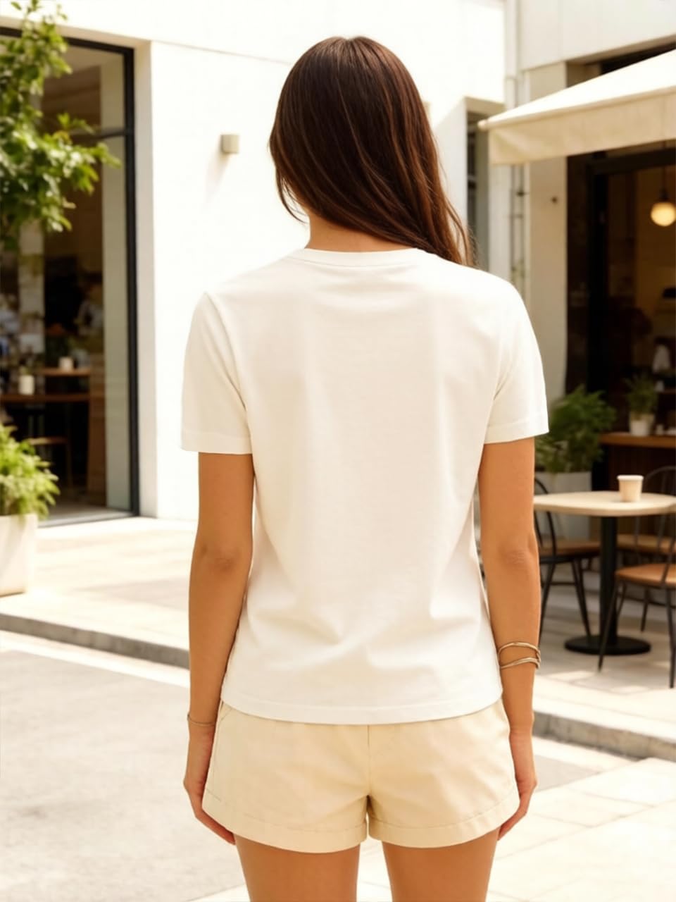 Cherry Graphic Tees Sweet Vibe Streetwear Shirt Short Sleeve Tops for Women