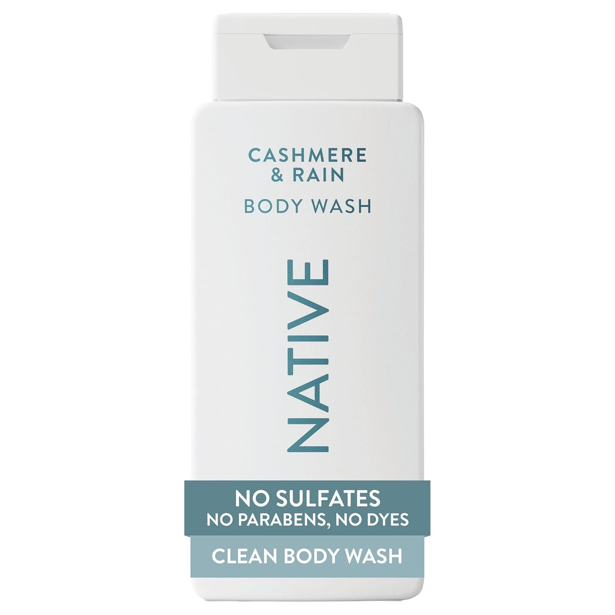 Native Clean Body Wash, Gentle & pH-balanced for Sensitive Skin, 24-Hr Freshness for Women & Men, Vegan & Cruelty-Free, Free of Sulfates & Parabens, Cherry & Vanilla Macaron, 18 fl oz