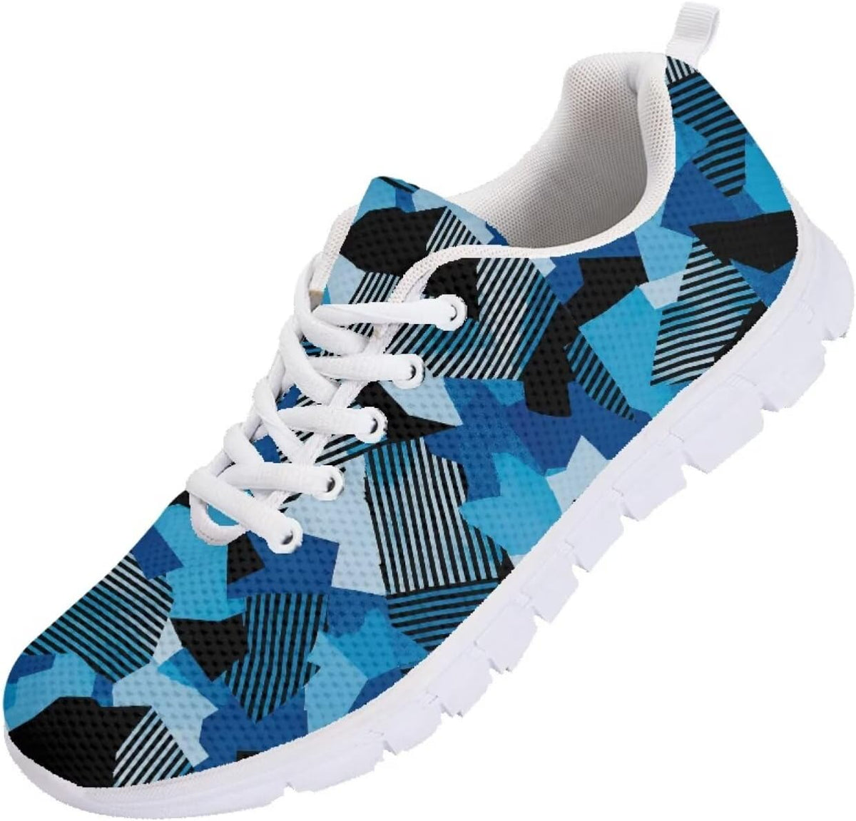 SYtrade Tennis Shoes Womens Lace-up Running Fashion Sneaker White Sole