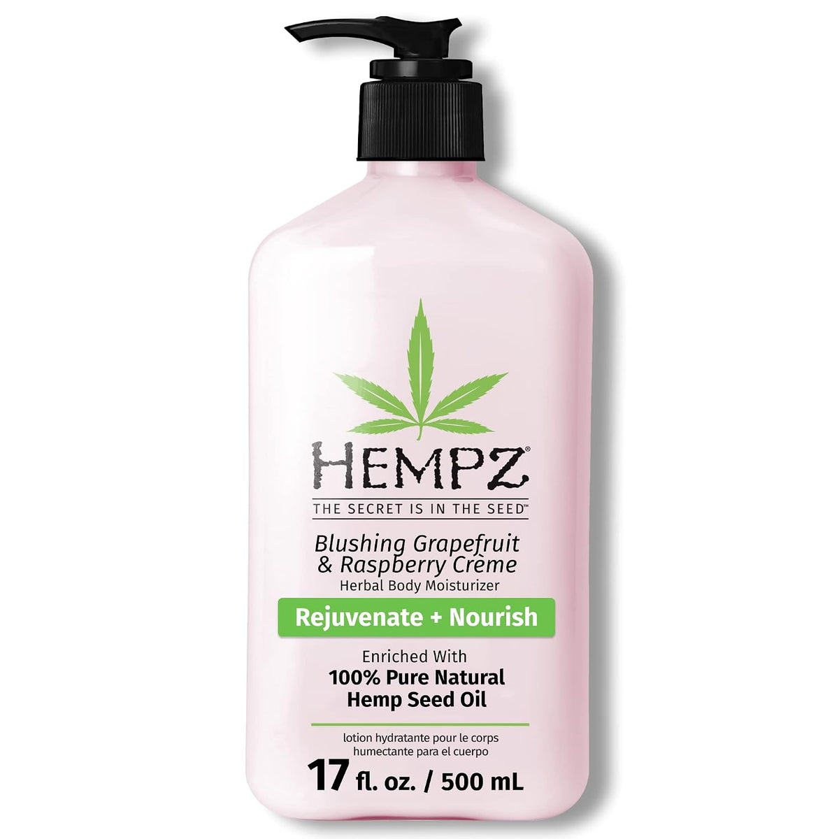 Hempz Dark Red Cherries Moisturizing Body Lotion - 17 Fl Oz