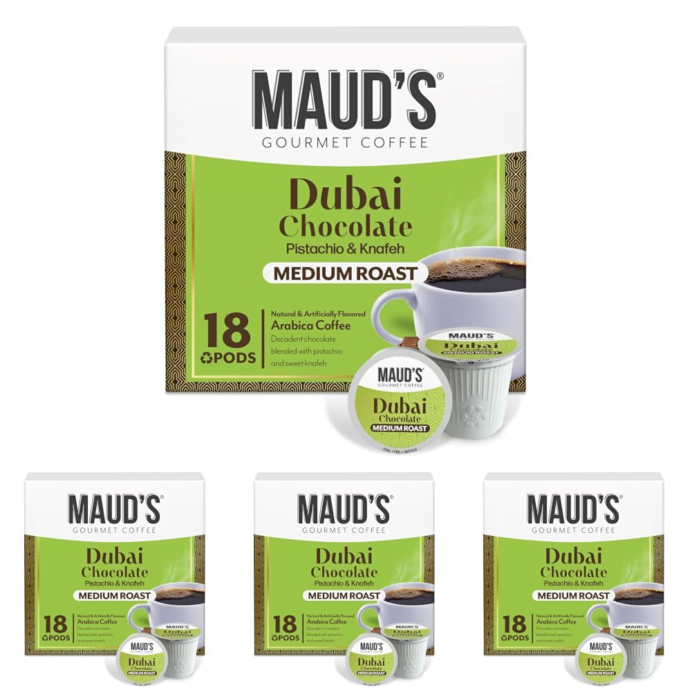 Maud's Cherry Flavored Medium Roast Coffee Pods, 18ct